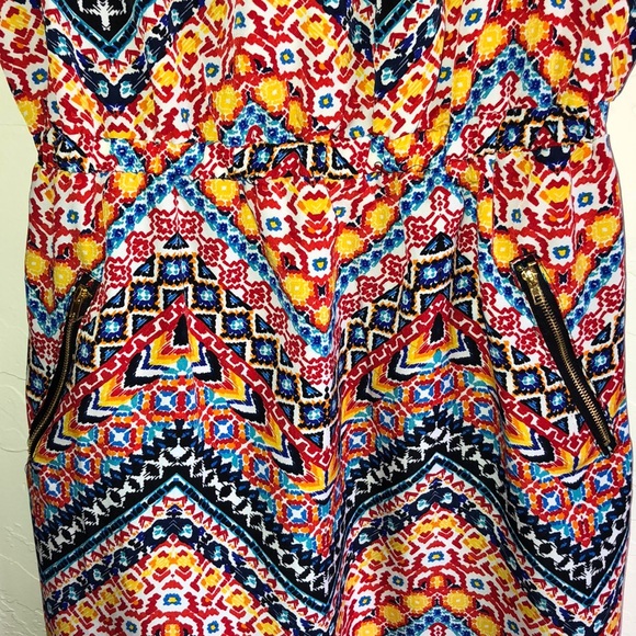 Women’s spring/summer dress with zipper pockets - Picture 4 of 5